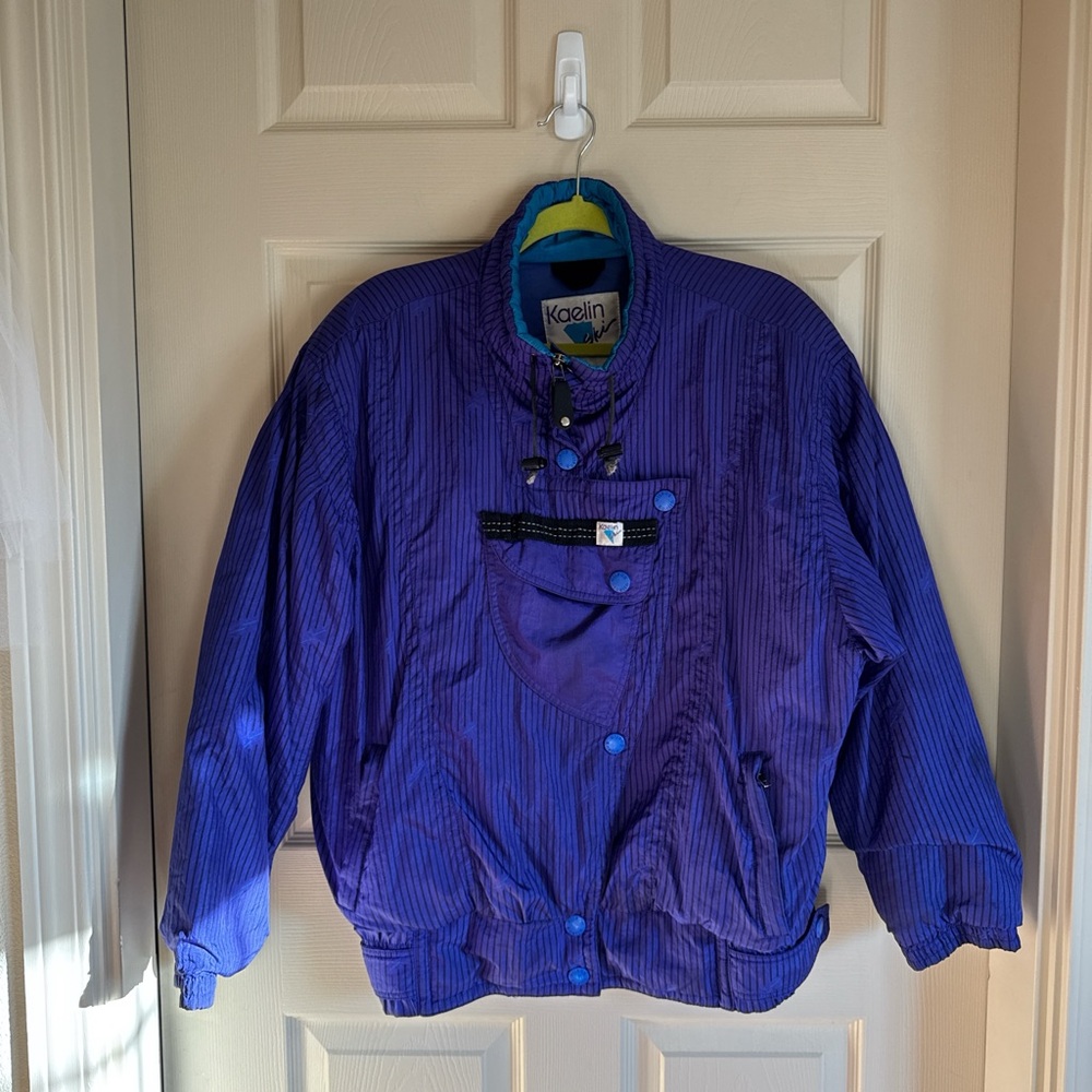 Kaelin Ski Purple Jacket Windbreaker